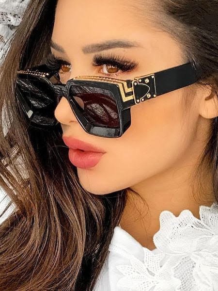 Louis Vuitton black and gold